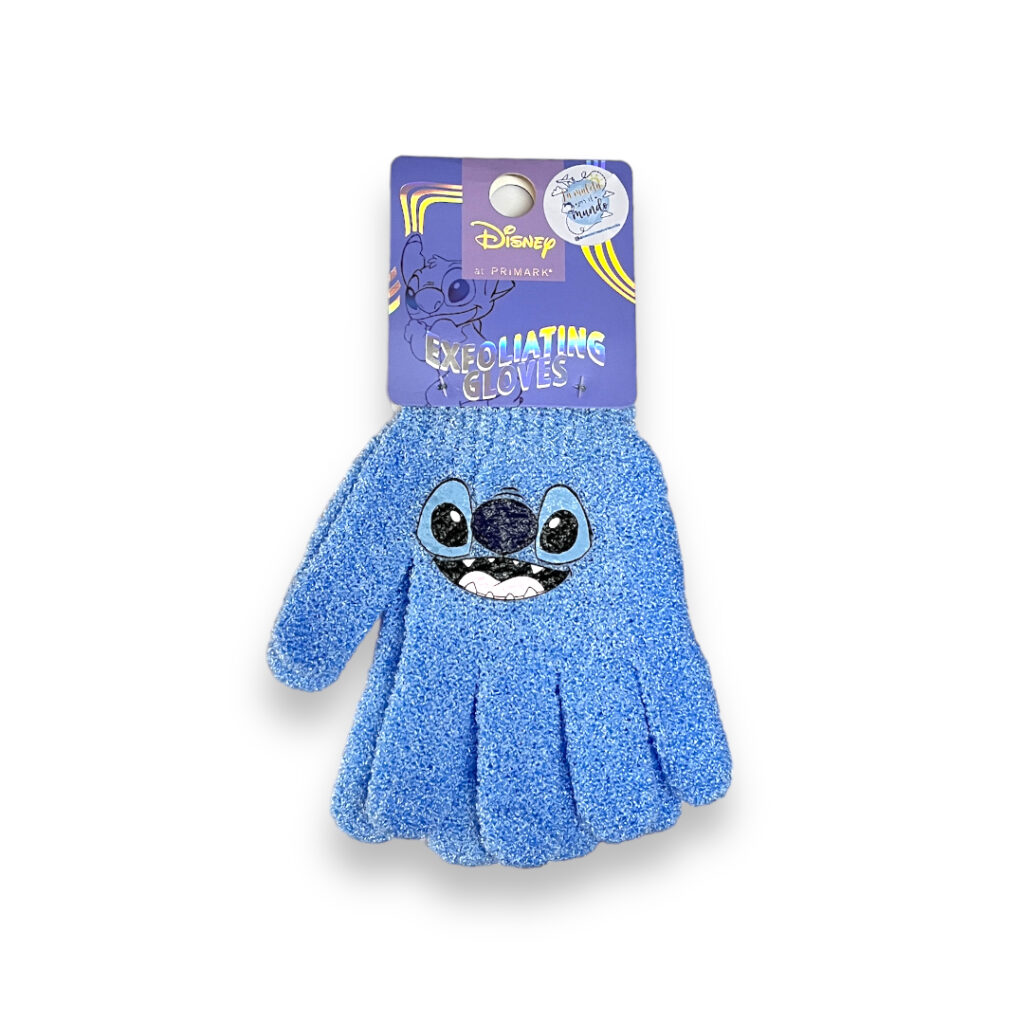 Par De Guantes Exfoliantes Stitch La Maleta Por El Mundo