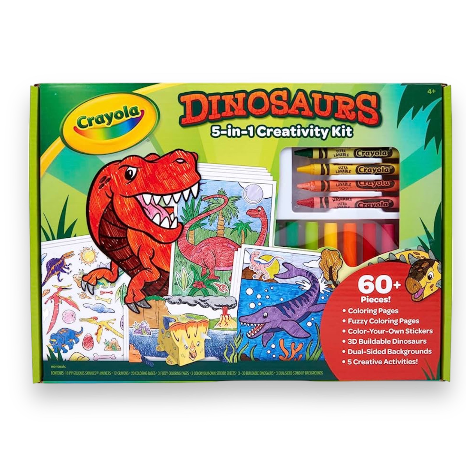 Crayola Crayones Massrt Crayones De Dinosaurios Para Niños