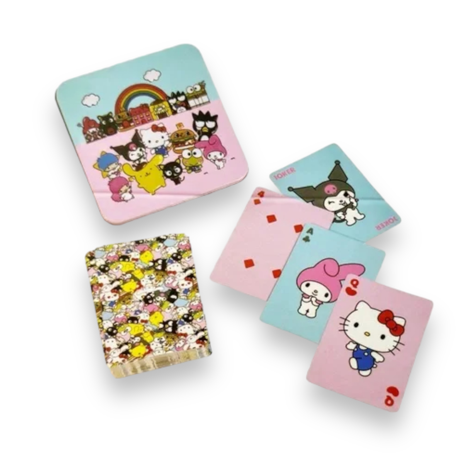 Juego De Cartas Hello Kitty La Maleta Por El Mundo 3072